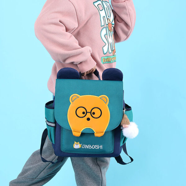 Cute Girl Boy Backpacks for School, 3D Kawaii Animal Cartoon School bag for Girl Bookbag School Supplies (1)