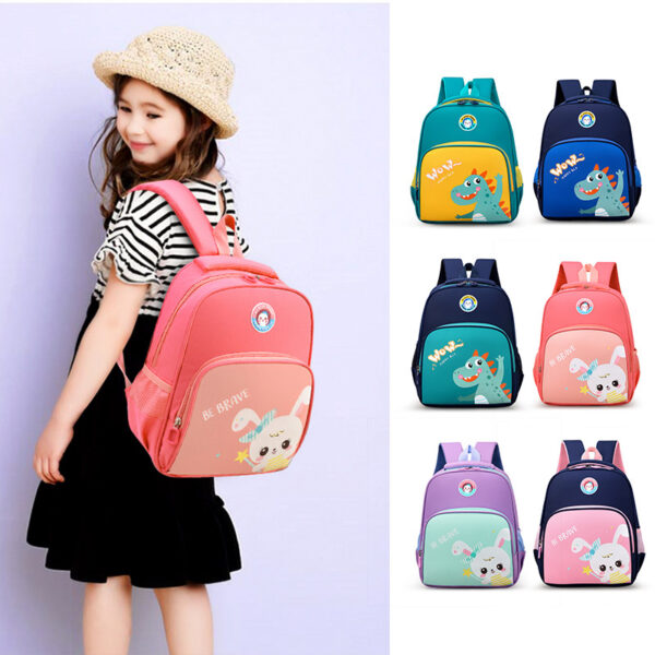 Latest Small Kids School Bag Cute Charming Cartoon Pattern Book bag for daily use and great gift for kids (1)